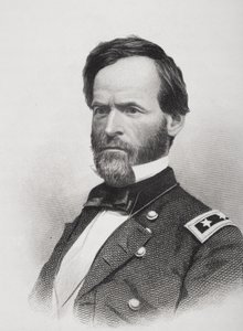 Retrato do General William Tecumseh Sherman (1820-91)